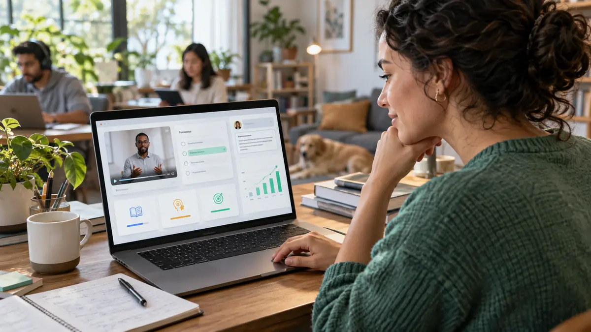 How to Choose an Online Learning Platform That Supports Real Progress editorial image