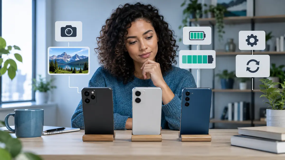 A Practical Framework for Comparing Smartphones editorial image