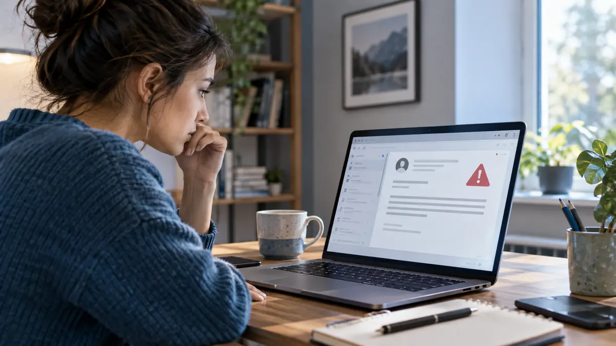 How to Recognize a Convincing Phishing Message editorial image