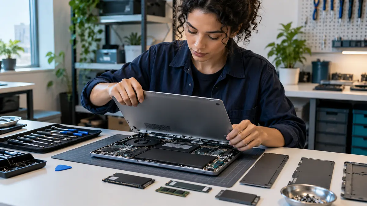 Repairability Is Becoming a Serious Laptop Buying Factor editorial image