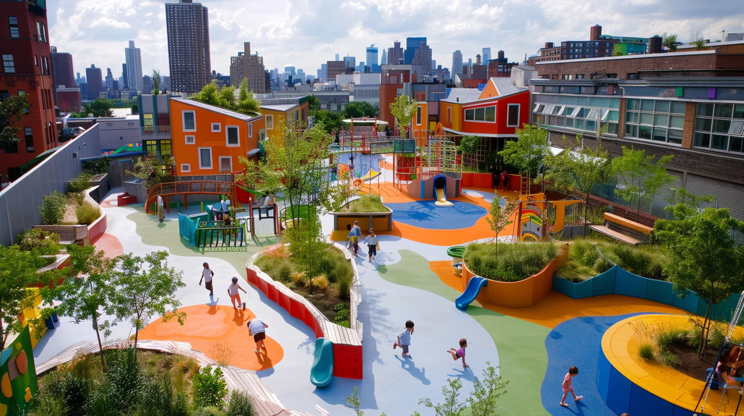 Designing Elevated Experiences in Indoor Playgrounds for Growing Urban Communities